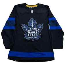 Camiseta deportiva de hockey Adidas auténtica de Toronto Maple Leafs talla 46 negra NHL segunda mano  Embacar hacia Argentina