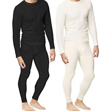 Conjunto de camiseta masculina térmica longa Johns parte superior inferior calcinha meia manga comprar usado  Enviando para Brazil