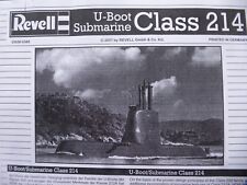 1:144 Revell 05056 Submarine CLASS 214 NO BOX - NO BOX/ORIGINAL PACKAGING for sale  Shipping to South Africa