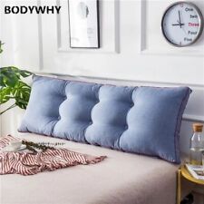 Almofada longa almofada encosto sofá cintura travesseiro tatame cama de casal, usado comprar usado  Enviando para Brazil