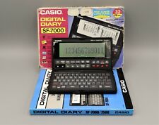 Usado, Agenda electrónica Diario Digital Casio SF-7000 vintage, antigua. Década 1989 segunda mano  Embacar hacia Argentina