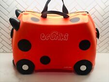 Melissa and Doug Trunki Ladybug Lightweight Ride On Luggage Child Happy Travel for sale  Shipping to South Africa