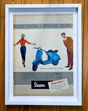 Affiche publicitaire scooter d'occasion  Saintes