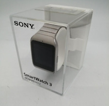 Reloj inteligente Sony 3 SWR50M/S metal plateado accesorios para teléfono inteligente Android Wear, usado segunda mano  Embacar hacia Mexico