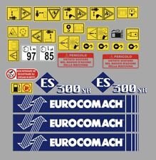 Eurocomach 300 decalcomanie usato  Campagna