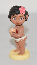 Estatueta Disney Moana bebê criança 2,25” altura topo de bolo PVC, usado comprar usado  Enviando para Brazil
