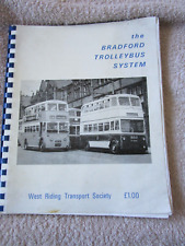 Bradford trolleybus system for sale  NORTHAMPTON
