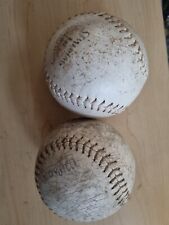 Vintage leather softball for sale  THATCHAM