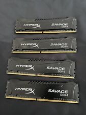 Hyper X Savage DDR4 Memory 4 Sticks, 16GB HX430C15SB2/4, used for sale  Shipping to South Africa