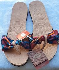 Sandálias femininas Havaianas slim flip flop - Pêssego EUA 9/10 W MSRP $42 comprar usado  Enviando para Brazil