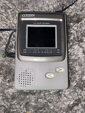 Antigo Citizen ST755-1A TV LCD portátil reprodutor de trabalho CBM bolso cor raro B40 comprar usado  Enviando para Brazil