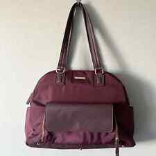 Bolsa de viagem MinkeeBlue Carly Burgundy compartimento oculto secreto nova sem etiquetas comprar usado  Enviando para Brazil