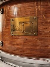 Used, Hoyt 14x6.5 Quartersawn White Oak Snare  for sale  Shipping to South Africa