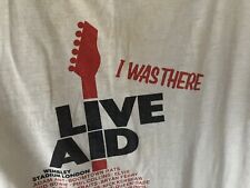 Live aid shirt for sale  WALSALL