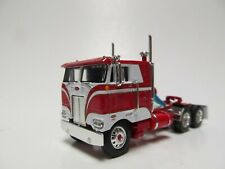 DCP 1/64 SCALE PETERBILT 352 CABOVER,  RED & WHITE, RED FRAME, used for sale  Brownstown