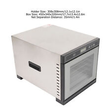 (UK Plug 220V)Food Dryer 6 Layer Stainless Steel Simple Freeze Dryer For Kitchen for sale  Shipping to South Africa