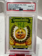 2019 Garbage Pail Kids Scratch Stink 1a Dorian Fruit PSA 10 Gem Mint for sale  Shipping to South Africa