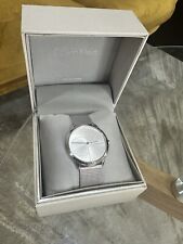 Relógio unissex Calvin Klein K3M2112Z pulseira de malha mínima 40mm comprar usado  Enviando para Brazil