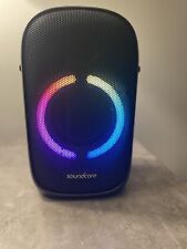 SoundCore A3395 Rave Neo Bluetooth Party Speaker - Black w/Color Changing Lite for sale  Shipping to South Africa