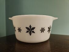 Pyrex gaiety snowflake for sale  CHESTERFIELD