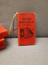 Guide michelin 1930 d'occasion  Paris XIX