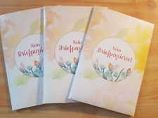 Briefpapier sets blumen gebraucht kaufen  Neukirchen-Vluyn