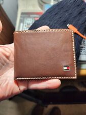 Billetera plegable marrón Tommy Hilfiger, usado segunda mano  Embacar hacia Mexico