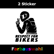 Biker sticker respect gebraucht kaufen  Magstadt