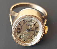 Usado, Reloj anillo para dama CHAIKA. Reloj mecánico ruso soviético vintage. 100% original segunda mano  Embacar hacia Argentina