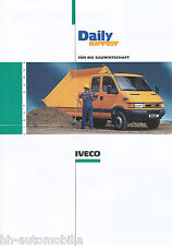 Usado, Iveco Daily Kipper Prospekt 2000 9/02 D brochure truck tipper prospectus camion comprar usado  Enviando para Brazil