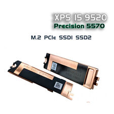 1 peça dissipador de calor placa térmica SSD L R M.2 2280 para XPS 15 9520 Precision 5570 comprar usado  Enviando para Brazil