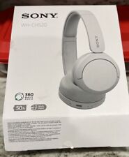 Fones de ouvido sem fio Sony WH-CH520 fone de ouvido Bluetooth com microfone, branco novo comprar usado  Enviando para Brazil