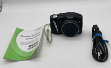Cartão SD Canon Powershot SX130IS 12.1 MP 12x zoom 8 GB manual e cabo testado funciona comprar usado  Enviando para Brazil