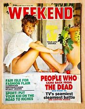 Weekend magazine 16th for sale  PERTH