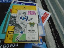 Oldham athletic southport for sale  UK