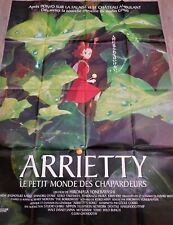 Arrietty affiche originale d'occasion  Montpellier-