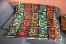 Used, Vintage Retro Atomic King S Wool Blanket in Funky Colours 25% donated to the DEC for sale  PAISLEY