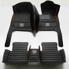Tapetes de assoalho de carro forro personalizado dianteiro traseiro para Audi A3 A4 A5 A6 A7 A8 Q3 Q5 Q7 R8 TT comprar usado  Enviando para Brazil