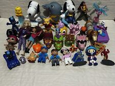 Lote Misto de 37 Brinquedos Pequenos Vários Personagens/Peças Vintage Diversos, usado comprar usado  Enviando para Brazil