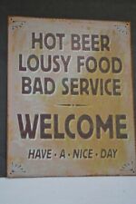 Metal bar sign for sale  Scottsdale