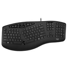 Caja abierta: teclado ergonómico de escritorio Adesso Akb-160UB Truform Media 160, negro segunda mano  Embacar hacia Mexico