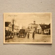 Old postcard. Slonim. Belarus. 1918 (I World War) na sprzedaż  PL