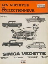 Revue technique simca d'occasion  Les Pavillons-sous-Bois