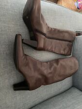 Ladies brown leather for sale  TORPOINT