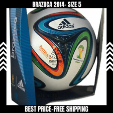 Bola de futebol Adidas Brazuca Copa do Mundo Brasil FIFA 2014 jogo oficial tamanho 5 comprar usado  Enviando para Brazil