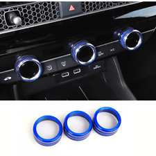 Capa anel botão ar condicionado para Honda Civic 2022 2023 decoração azul comprar usado  Enviando para Brazil