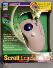 Mouse A4 Tech WWT-13 Vintage Anos 90 Scroll 4D Trackball Grande Novo em folha comprar usado  Enviando para Brazil