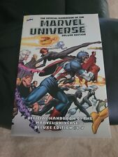 Manual Oficial Essencial do Universo Marvel-Edição Deluxe Vol.1 (2006) comprar usado  Enviando para Brazil