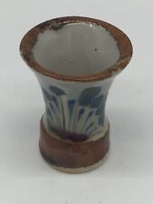 Mini xícara de tequila Ken Edwards feita à mão cerâmica pintada à mão 2,25" México comprar usado  Enviando para Brazil