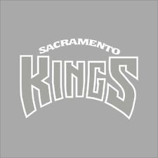 Calcomanía de vinilo de 1 color con logotipo del equipo de la NBA Sacramento Kings #9 ventana de pared para automóvil segunda mano  Embacar hacia Argentina